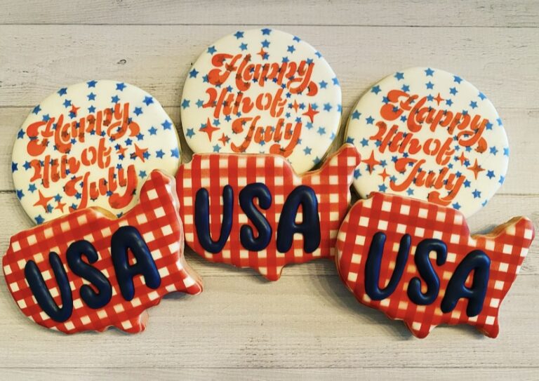 4th of July Cookies Anyone Can Make!