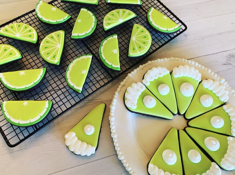 Chocolate Key Lime Sugar Cookies