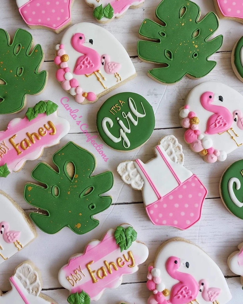 Flamingo Cookies