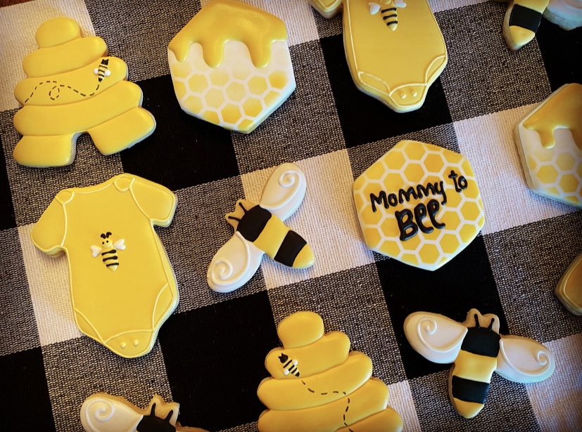baby shower cookies