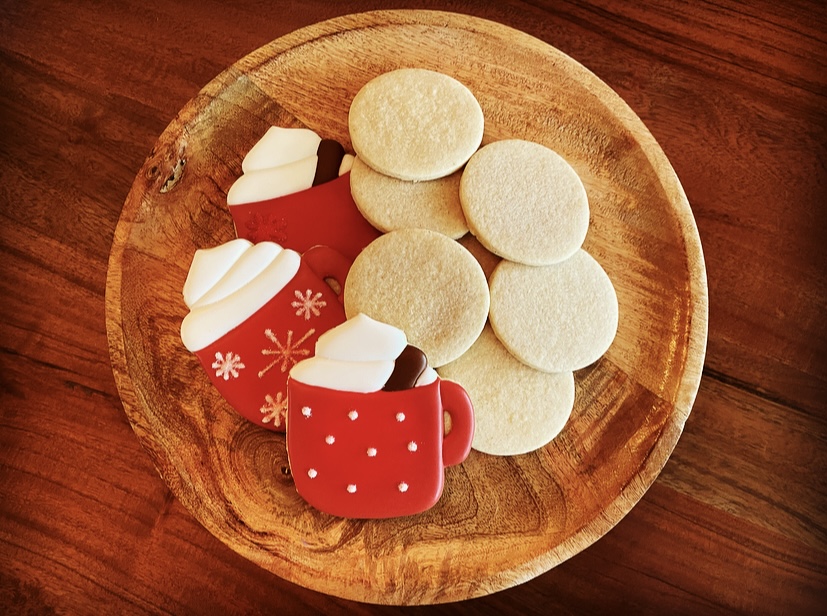 cinnamon cut out sugar cookies