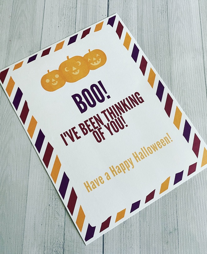 Halloween Boo Bucket
