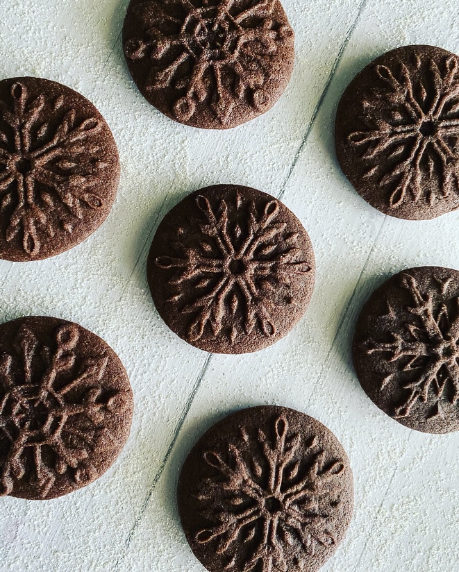 Snowflake Christmas Cookies