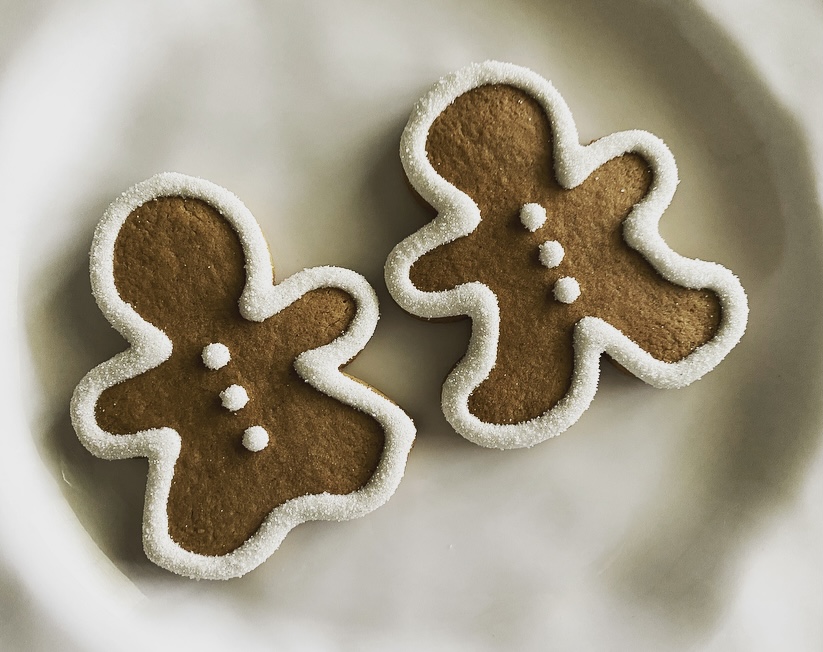 gingerbread cutout cookies