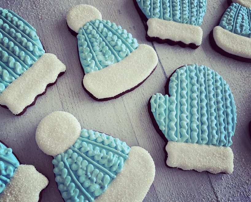 Winter cookie designs