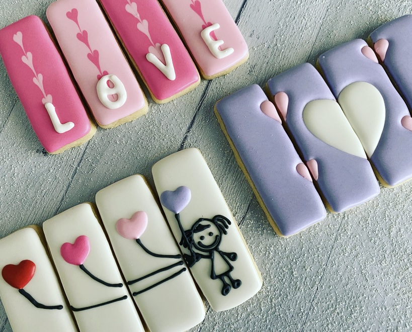 Valentines Cookie Sticks