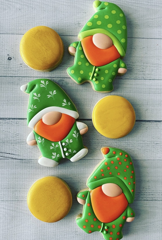 St. Patties Day Gnome cookies