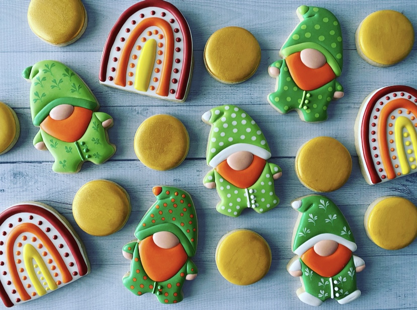 Gnome Cookies Decorated