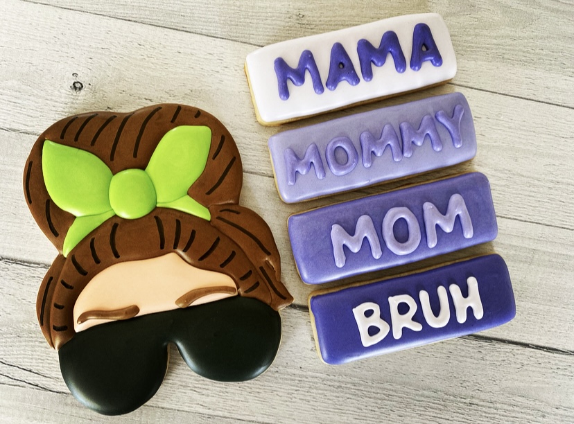 Mother's Day Cookies Decorated