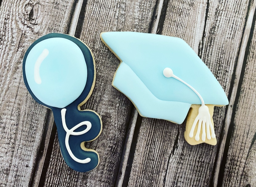 grad cookie designs