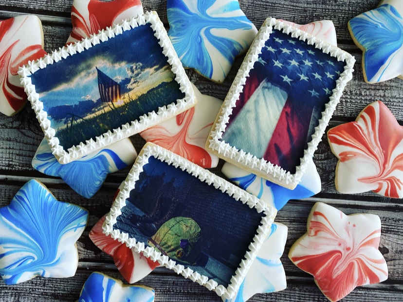 Memorial Day Cookies Decorated