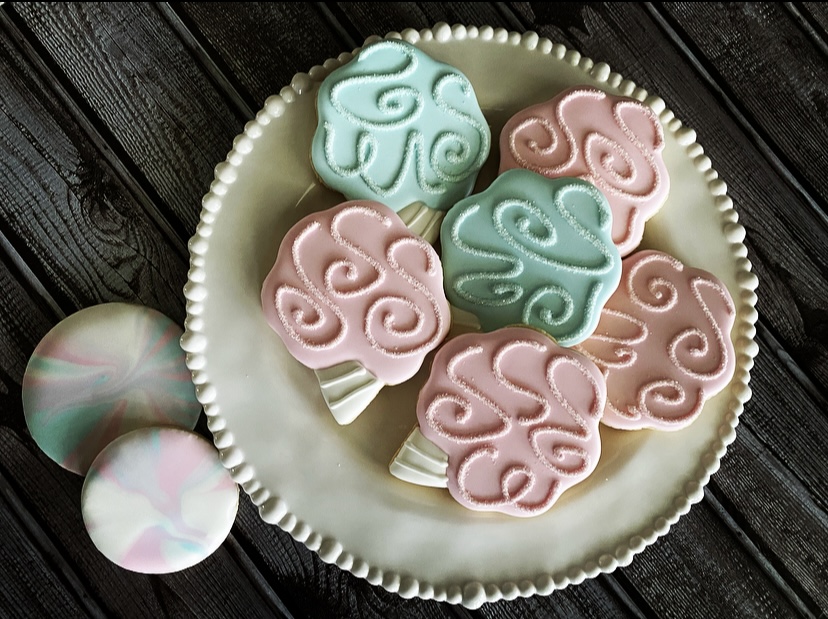 cotton candy cookies