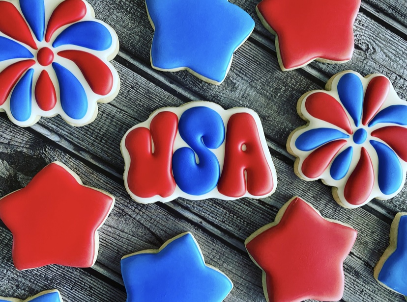 4th of July cookies