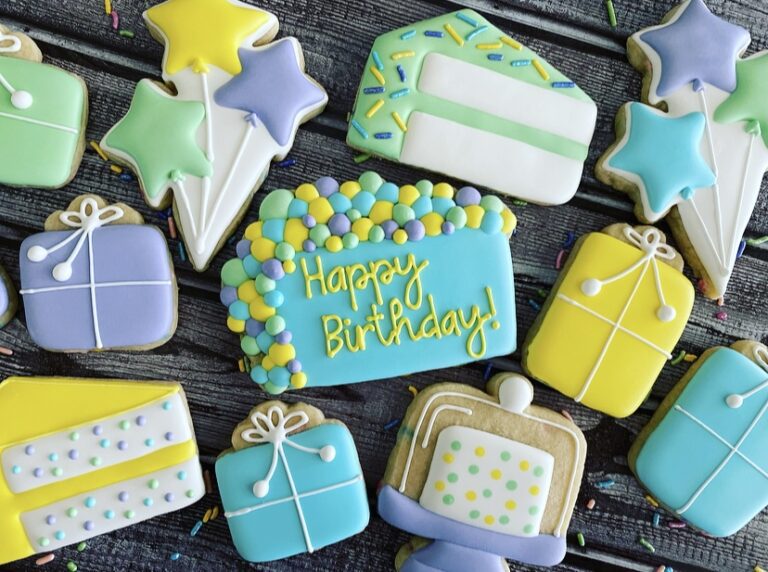 Birthday Cookie Design Ideas Sure to Bring a Smile
