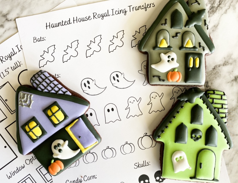 Make Your Own Haunted House Cookies!