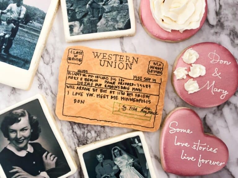 The Most Beautiful Anniversary Cookies Decorated With Love