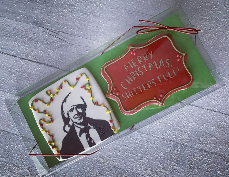 Stencil holder for cookie decorating