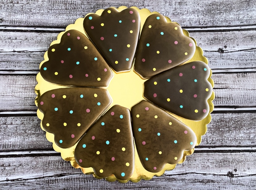 Thanksgiving turkey cookies