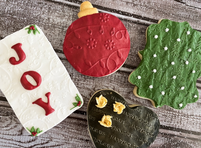 how to use embossed parchment paper for cookies