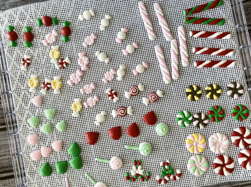 gingerbread house royal icing transfers
