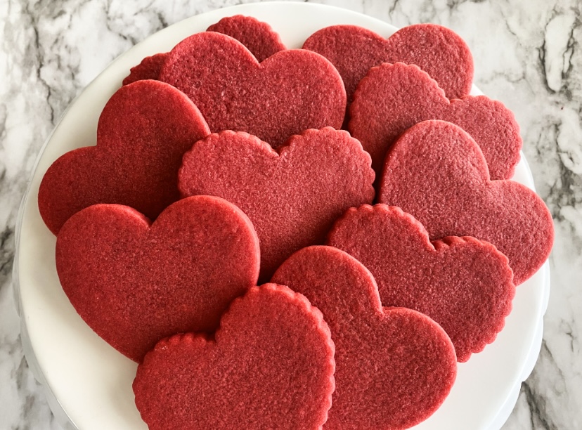 Red Velvet Cutout Cookie Recipe