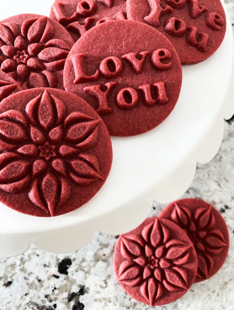 red velvet cookie stamp recipe