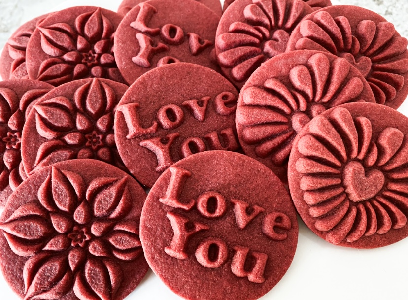red velvet cookie stamp recipe