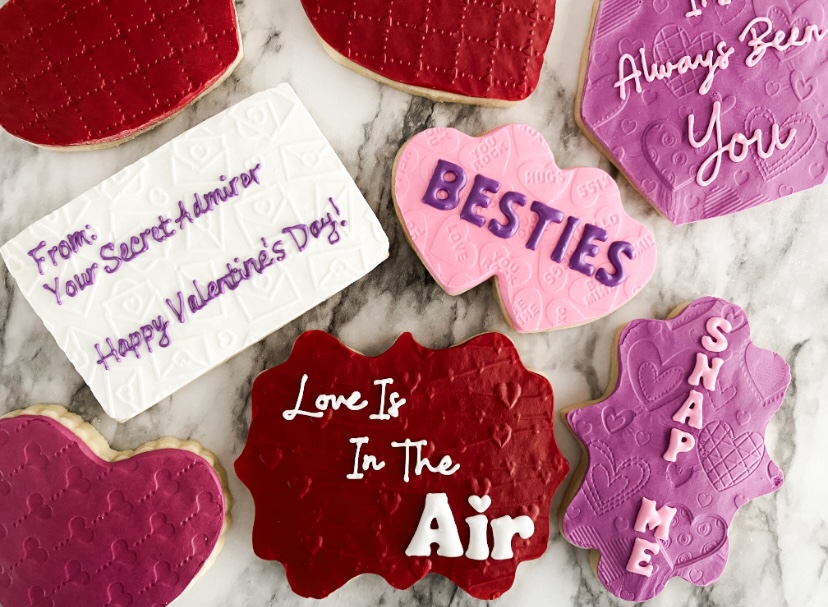 Valentine's Day Cookies Decorated