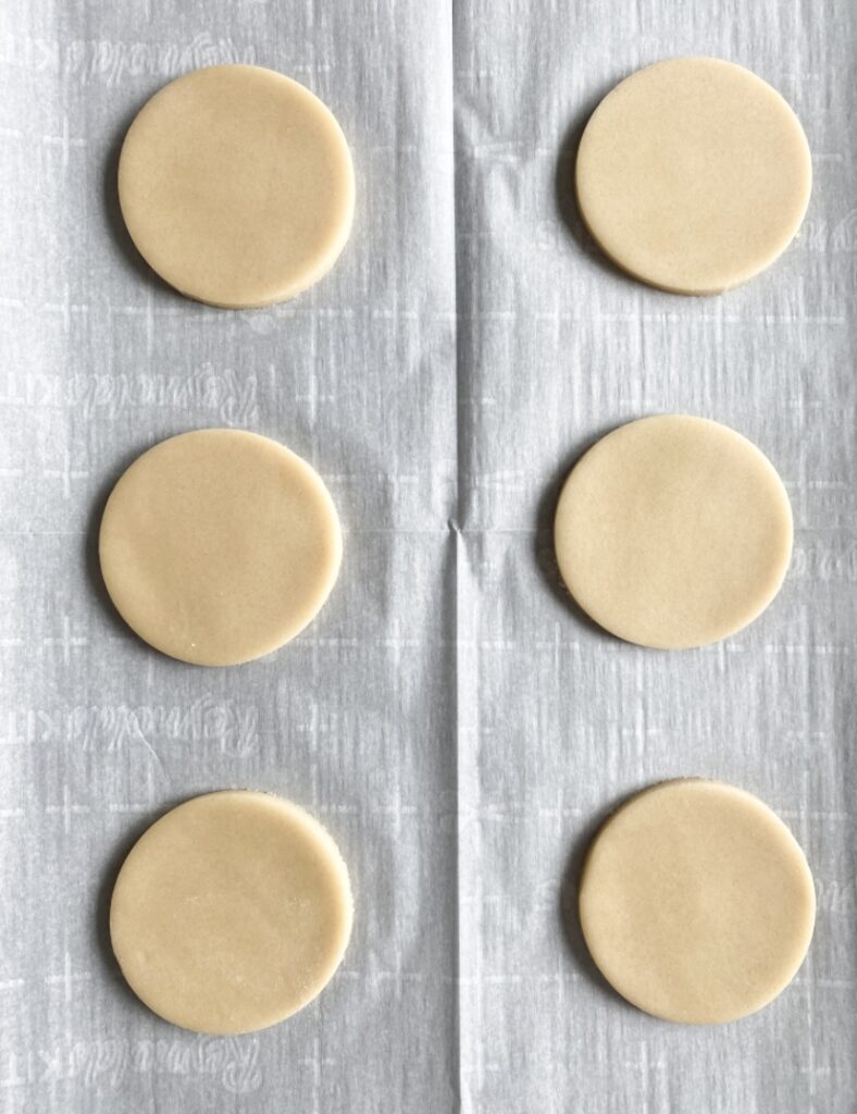 cutout cookie baking