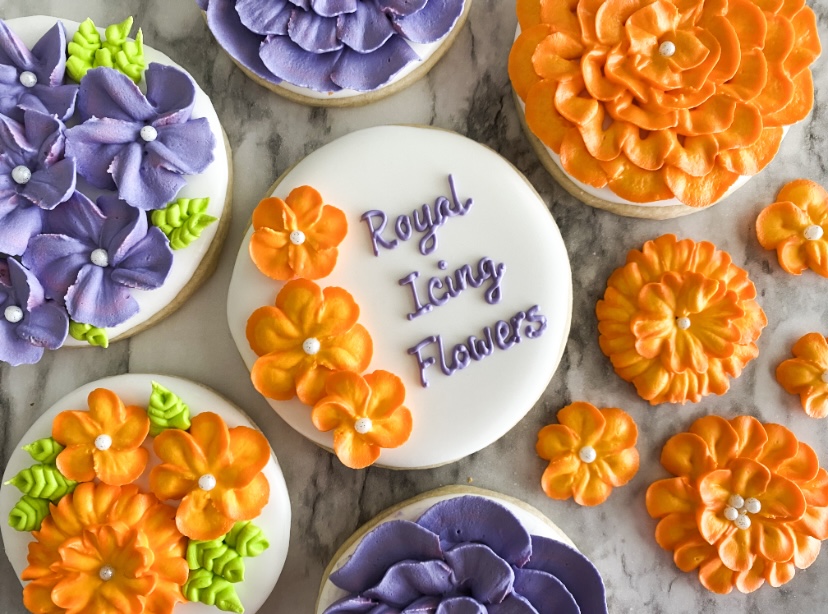 how to make royal icing flowers