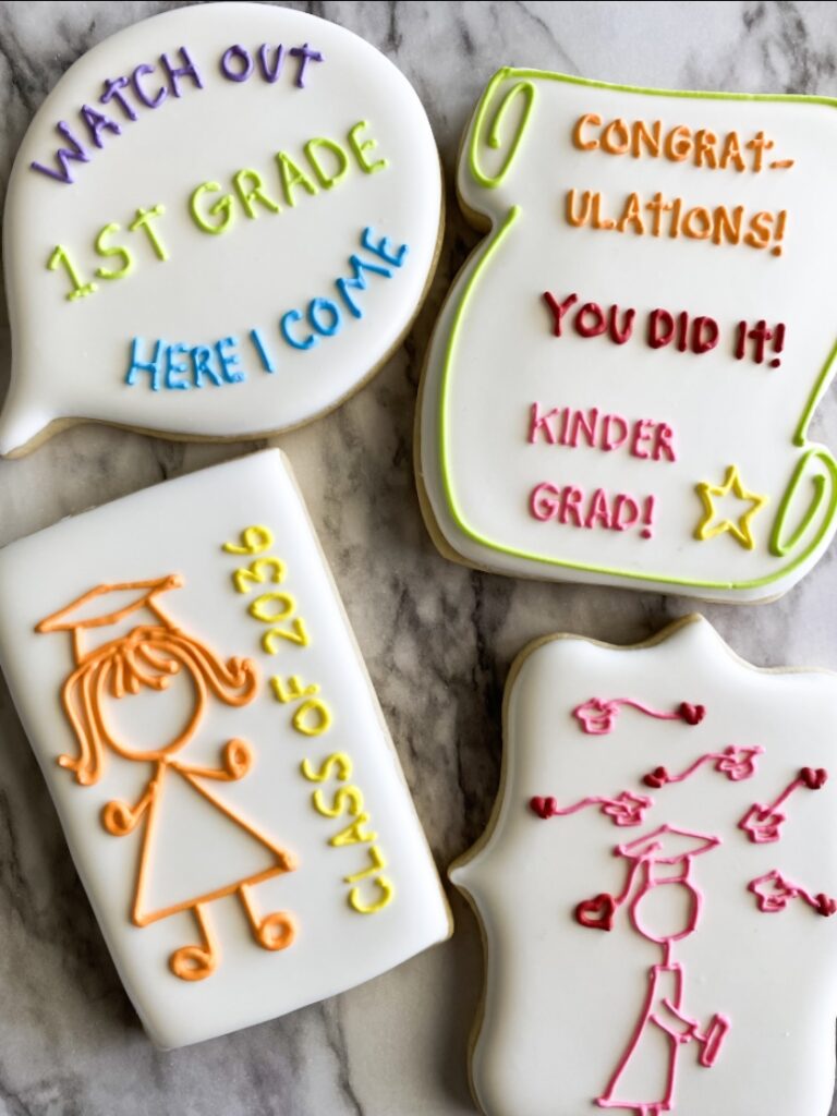 kindergarten graduation cookies