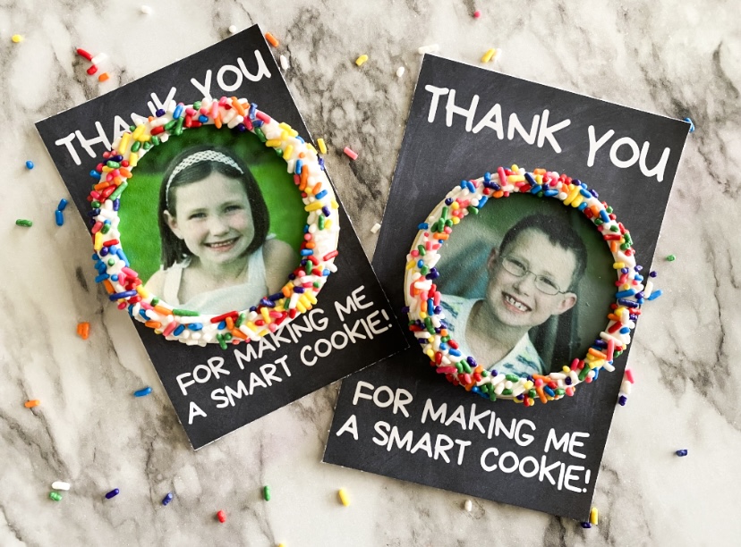 Teacher Appreciation Cookies Decorated With Gratitude & Love