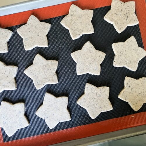 cookies and cream cutout cookies