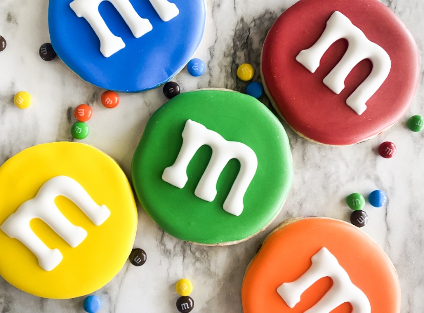 M&M cutout cookie recipe
