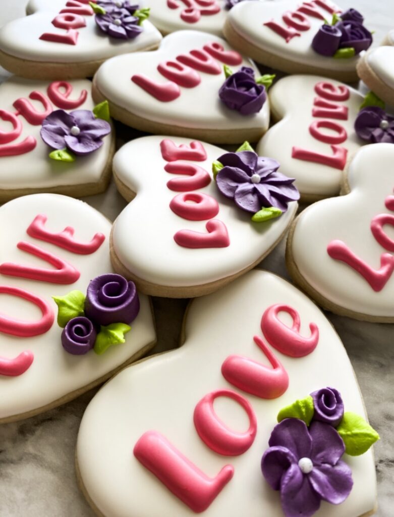 how to write with royal icing