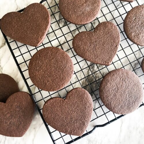 Mocha cutout cookie recipe