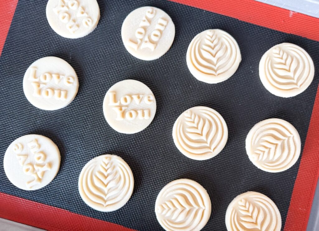 Funfetti cookie stamp recipe