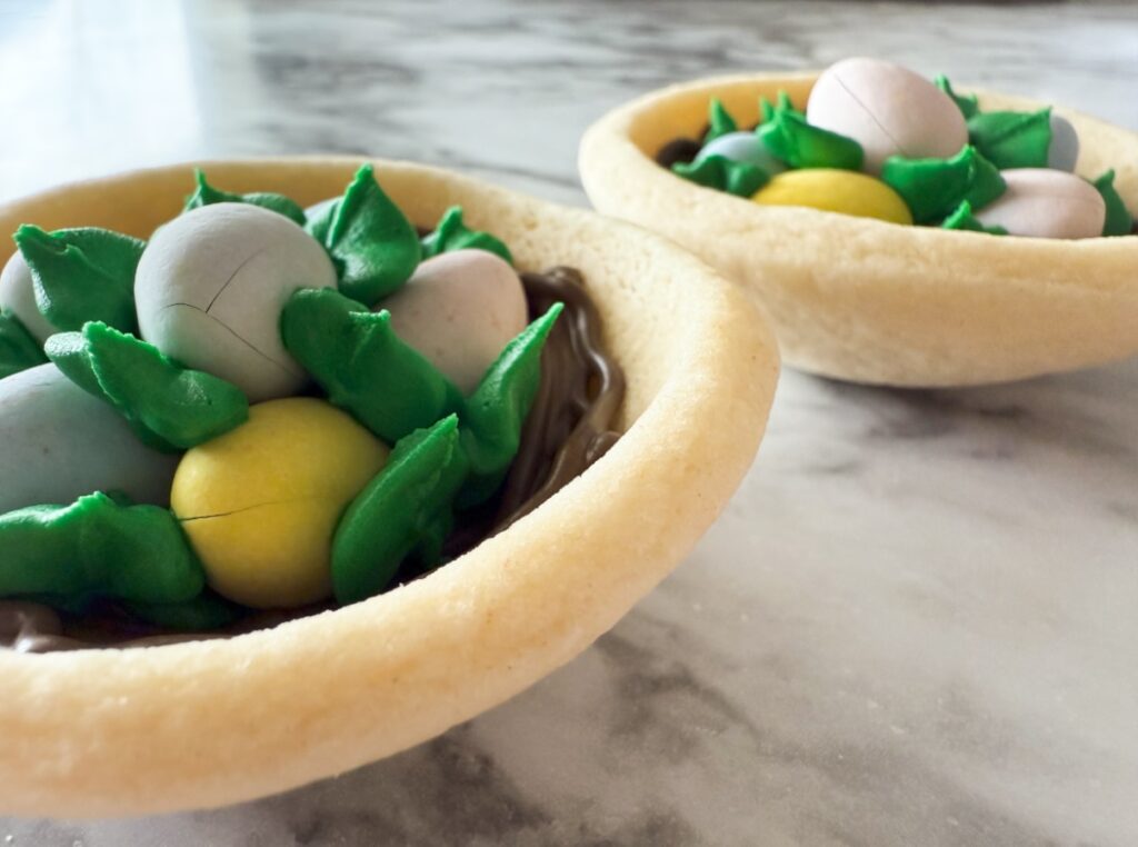 bird nest cookies