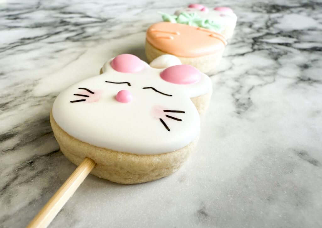 decorated cookie kabobs