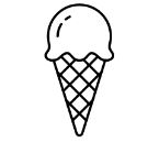 ice cream cookies decorated