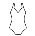 swimsuit royal icing transfer sheet