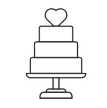 wedding royal icing transfers