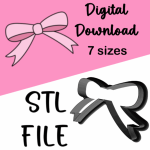 ribbon cookie cutter STL files