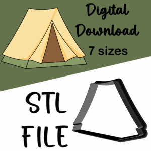 tent cookie cutter