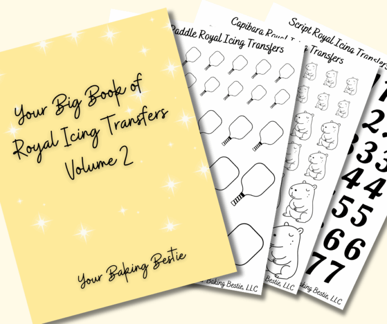 Your Big Book of Royal icing Transfers Volume 2 Is Here!