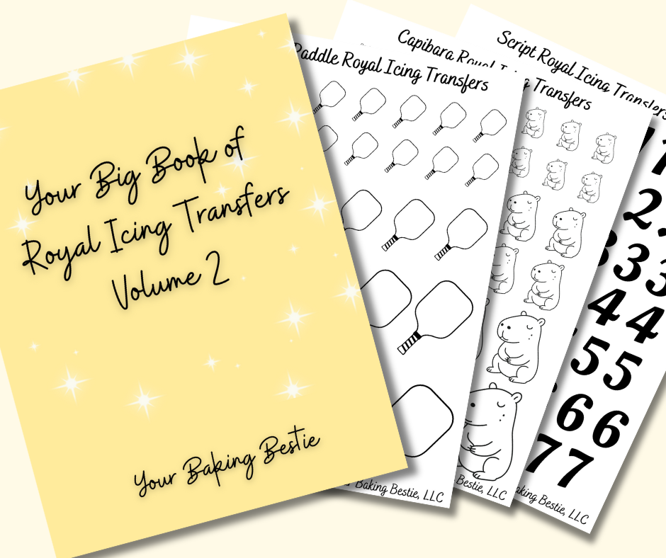 Your Big Book of Royal icing Transfers Volume 2 Is Here!
