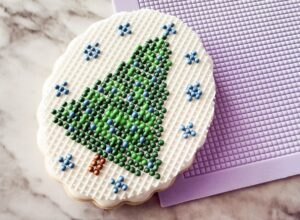 Learn How To Make Cross Stitch Cookies!