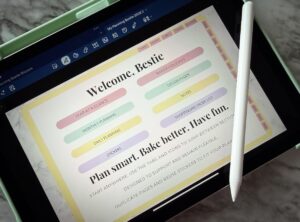 Introducing My Planning Bestie! A Digital Planner made for Bakers & Everyday Life!