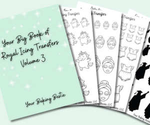 Introducing Your Big Book of Royal icing Transfers Volume 3!