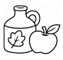 fall royal icing transfer sheets